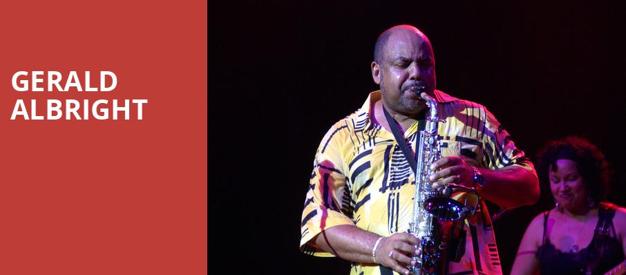 Gerald Albright, Rams Head On Stage, Baltimore