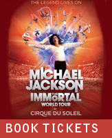 Buy tickets for Cirque du Soleil - Michael Jackson The Immortal at 1st Mariner Arena
