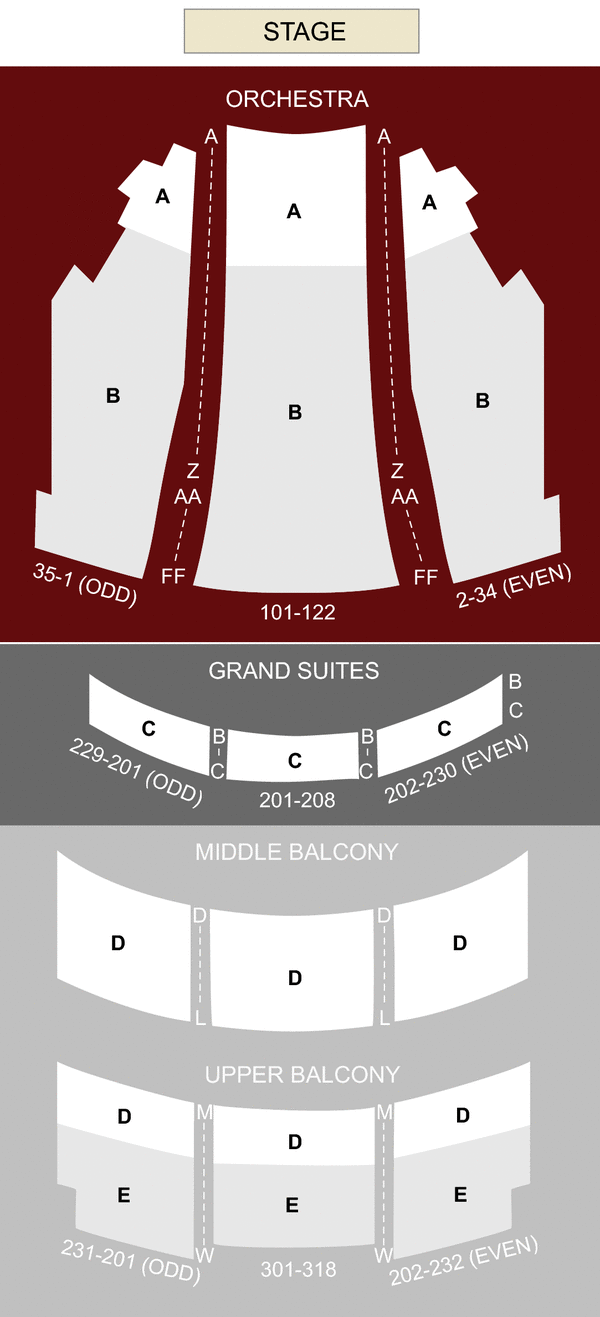 Hippodrome Gainesville Seating Chart