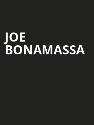 Joe Bonamassa, Modell Performing Arts Center at the Lyric, Baltimore