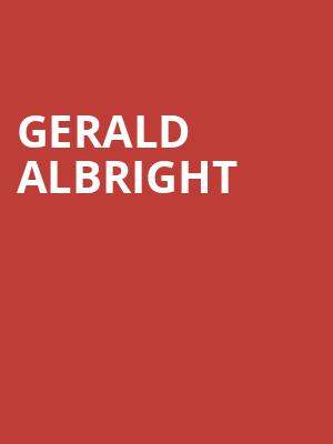 Gerald Albright Poster