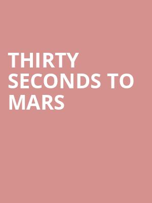 Thirty Seconds To Mars Poster