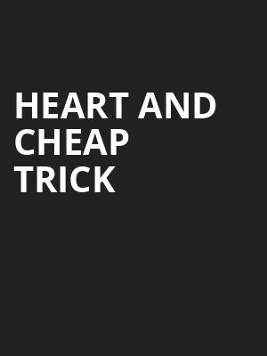 Heart and Cheap Trick Poster
