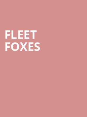 Fleet Foxes, Merriweather Post Pavillion, Baltimore