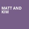 Matt and Kim, Rams Head Live, Baltimore