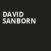 David Sanborn, Rams Head On Stage, Baltimore
