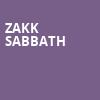 Zakk Sabbath, Rams Head Live, Baltimore